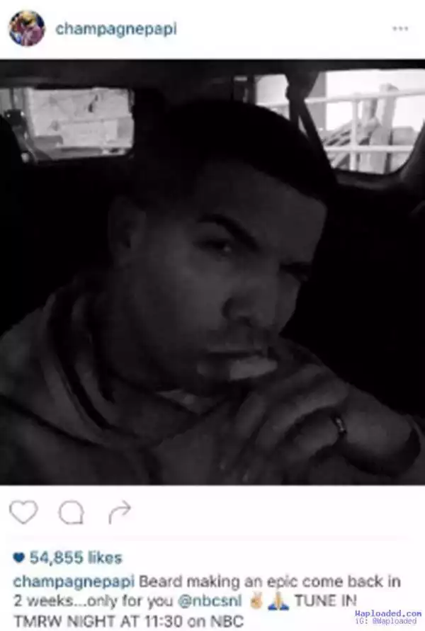 Photo: Drake Shaved Off His Beard and the Internet Is Freaking Out